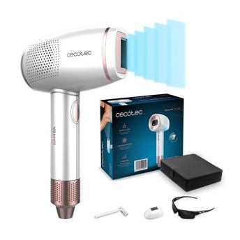 comprar Cecotec Depiladora de Luz Pulsada Bamba SkinCare IPL Gun, Mujer y Hombre, Cuerpo, axilas y rostro, Lampara de cuarzo, 500 mil Pulsos, Cooling Function, Pantalla LCD, 2 modos de disparo.