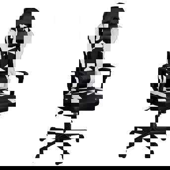 comprar Silla Gaming Ergonomica Reclinable con Cojin Lumbar y Cervical | Respaldo Alto Acolchado | Altura ajustable | Ruedas Giratorias 360 y Reposabrazos | Ideal Ordenador, Oficina, Videojuego o Escritorio