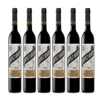 comprar Hacienda Lopez de Haro Crianza - vino tinto D.O.Ca Rioja- 6 botellas de 75cl.