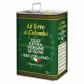comprar Le Terre di Colombo - Aceite de oliva virgen extra 100 % italiano, lata de 3 L