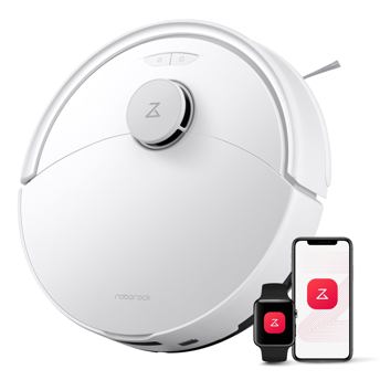 comprar roborock Q10 X5 Robot Aspirador, 10.000 Pa HyperForce, Doble Sistema antienredos, Innovador Cepillo JawScrapers y mopa de Alta Intensidad, tecnologia reactiva para Evitar obstaculos,Blanco