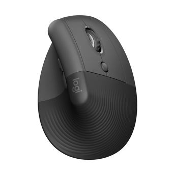 comprar Logitech Lift Raton Ergonomico Vertical, Inalambrico, Bluetooth o Receptor Logi Bolt USB, clics Silenciosos, 4 Botones, Compatible con Windows/macOS/iPadOS, portatil, PC - Grafito