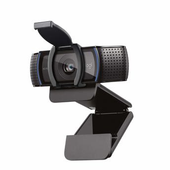 comprar Logitech C920s HD Pro Webcam, Full HD 1080p/30fps, Video-Llamadas, Audio Nitido, Correccion de Iluminacion Automatica, PC/Mac/Portatil/Tablet/Xbox, Funcionan con Teams, Google Meet, Zoom