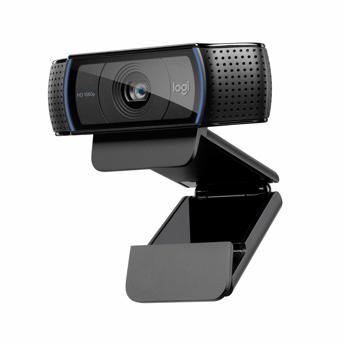 comprar Logitech C920 HD Pro Webcam,Videoconferencias1080p/30 fps,Sonido Estereo,Correccion de Iluminacion HD,Skype/Hangouts/FaceTime, PC/Mac/Android/Chromebook, Funcionan con Teams, Google Meet, Zoom-Negro