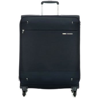 comprar Samsonite Base Boost, Maleta Blanda para Equipaje, 66 cm, tamano Mediano, maletin con 4 Ruedas, candado TSA, Ligera y Ampliable, 67,5 L, Azul (Navy Blue)