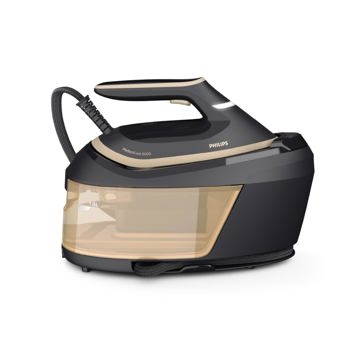 comprar Philips PerfectCare Serie 6000 Centro de planchado a vapor - 2400 W, salida de vapor 600 g, presion 8 bares, tecnologia OptimalTEMP, deposito de agua de 1,8 litros, negro (PSG6064/80)